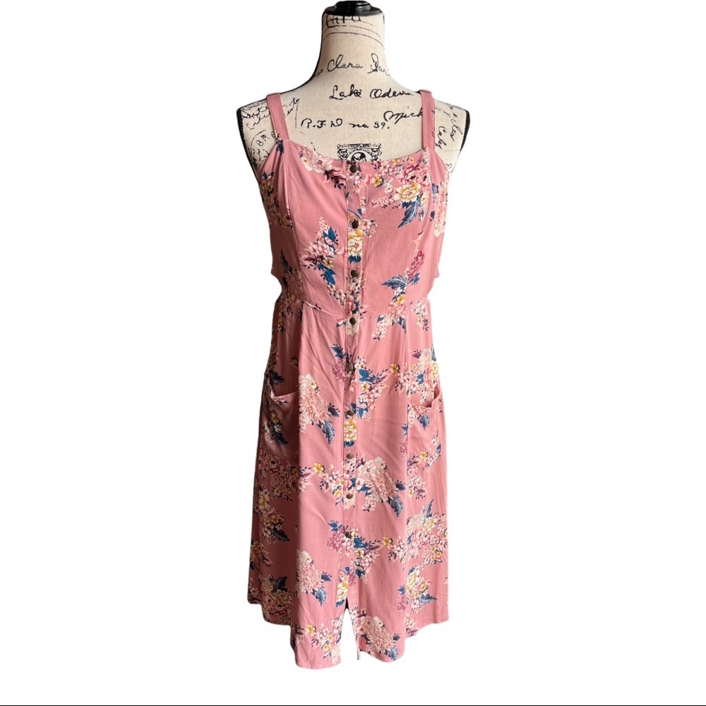 Xhilaration floral sundress size medium